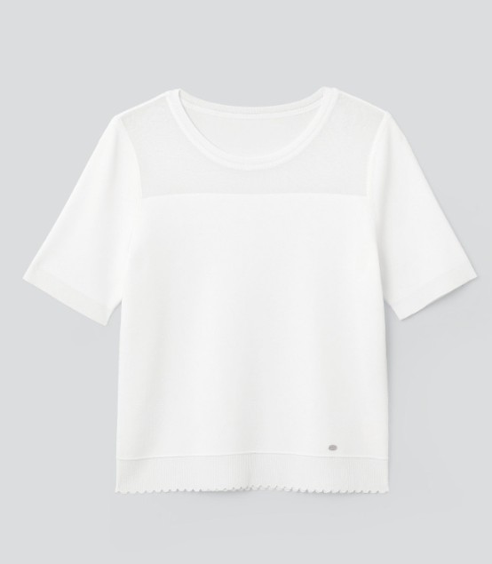 FOXEY BOUTIQUE(フォクシー） Mariage 半袖ニットトップス 45338