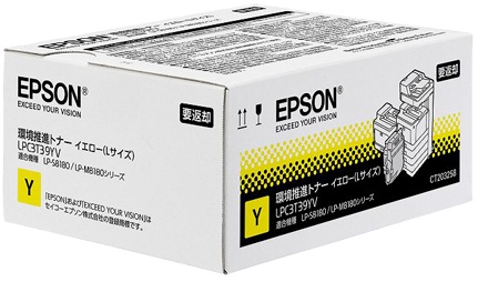エプソン EPSON LPC3T39YV イエロー （Lサイズ） 環境推進トナー