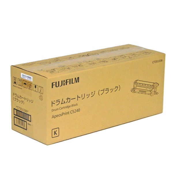 富士フイルム FUJIFILM ドラムカートリッジ ブラック（K） CT351336 純正品【会員価格と得値数量割引】