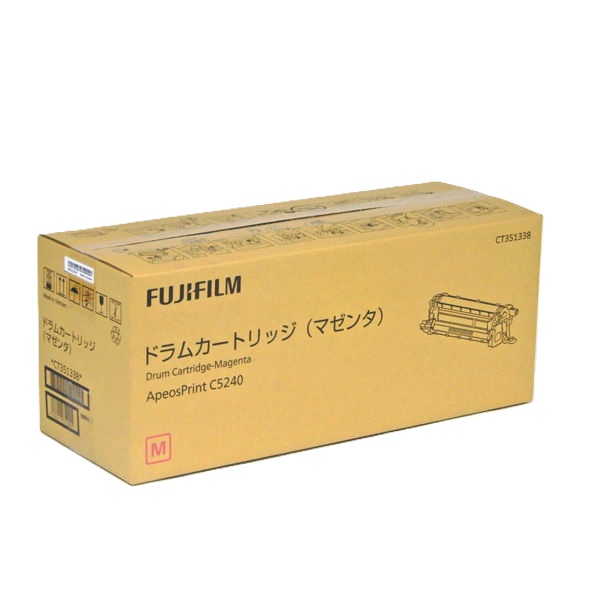富士フイルム FUJIFILM ドラムカートリッジ マゼンタ（M） CT351338 純正品【会員価格と得値数量割引】