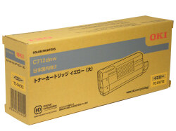 沖データ OKI トナーカートリッジイエロー（大） TC-C4CY2 純正品