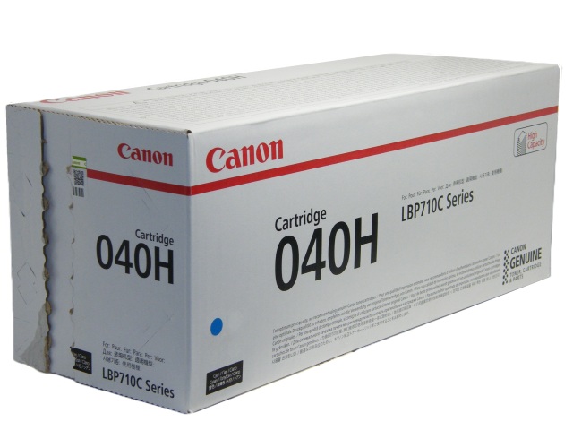 CANON カートリッジ 040H シアン 純正品 未開封 【アウトレット