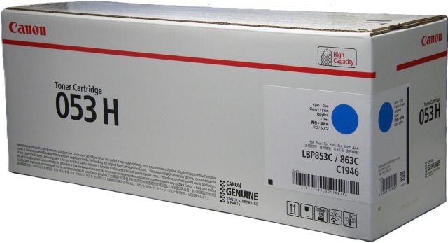 CANON トナーカートリッジ 053H シアン 純正品