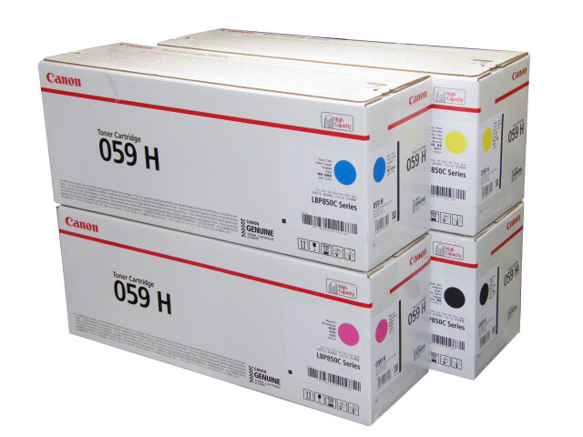 CANON トナーカートリッジ 059H K/C/M/Y 4色セット 純正品 