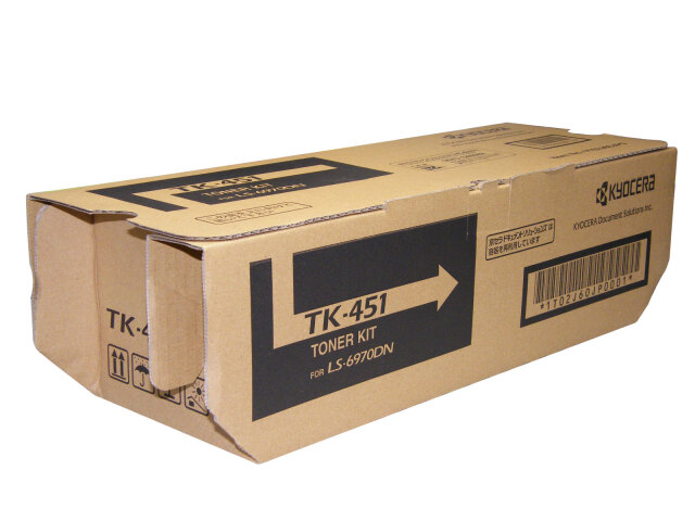 KYOCERA トナーキット TK-451ブラック 純正品 