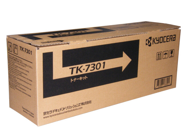KYOCERA トナーキット TK-7301 ブラック （単品） 純正品 