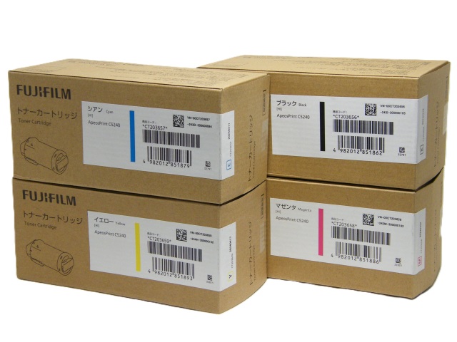 FUJIFILM トナーカートリッジ 4色セット 【公式通販】