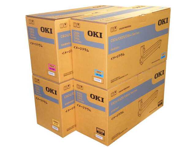 OKI イメージドラム DR-C3BK/BC/BM/BY 4色セット 純正品 【会員価格と  