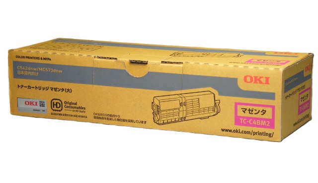 OKI トナーカートリッジ マゼンタ （大） TC-C4BM2 純正品
