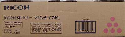 RICOH SP トナー マゼンタ C740 純正品