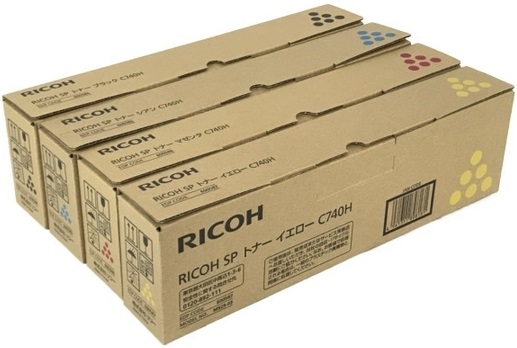 RICOH SP トナー C740H K/C/M/Y 4色セット 純正品 【会員価格と得値  