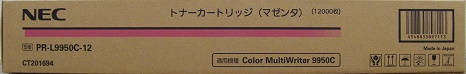 エヌイーシー NEC トナーカートリッジ マゼンタ PR-L9950C-12 純正品