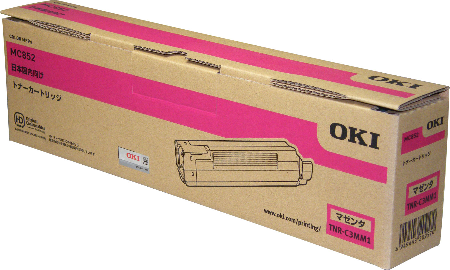 沖データ OKI トナーカートリッジ マゼンタ TNR-C3MM1 純正品 【会員価格と得値数量割引】