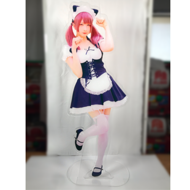 【作成】アクリルスタンド 800mm×400mm　厚み5mm　片面印刷