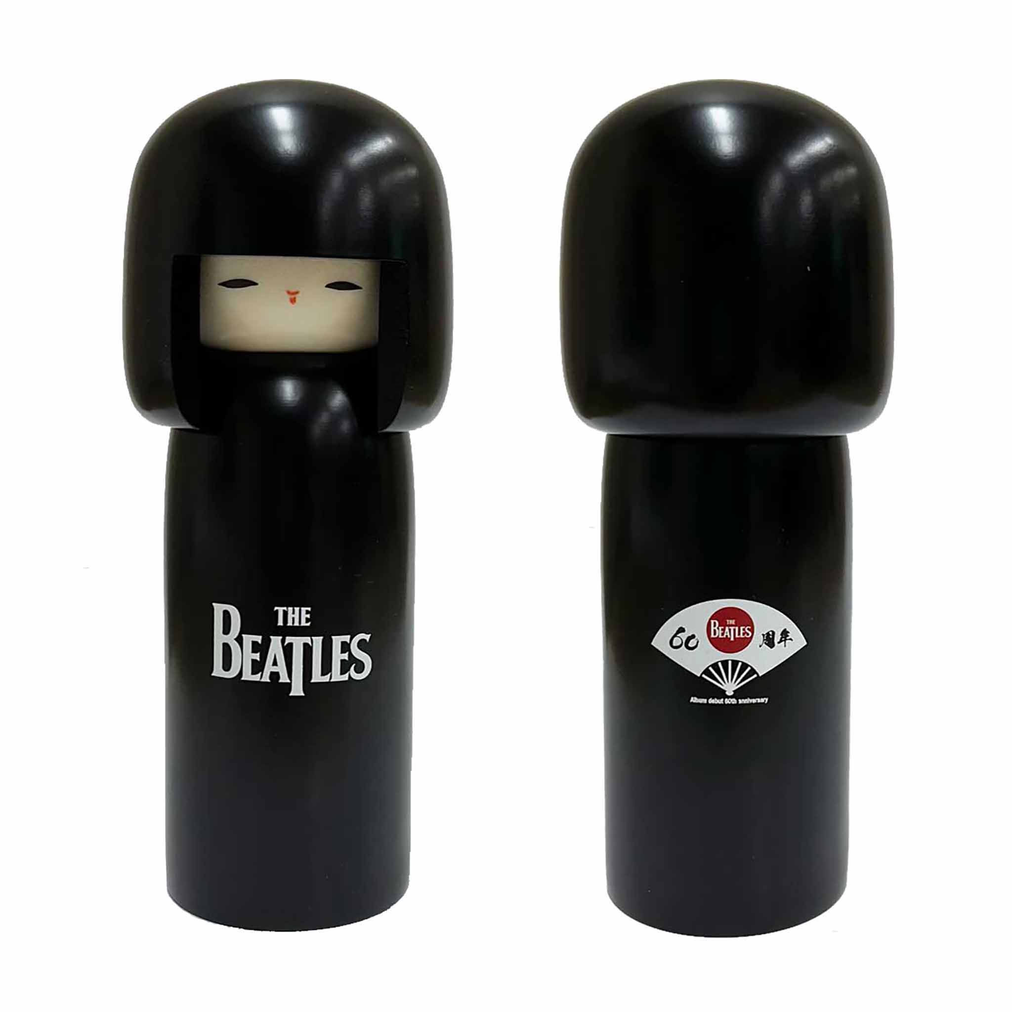 こけし　中　黒色