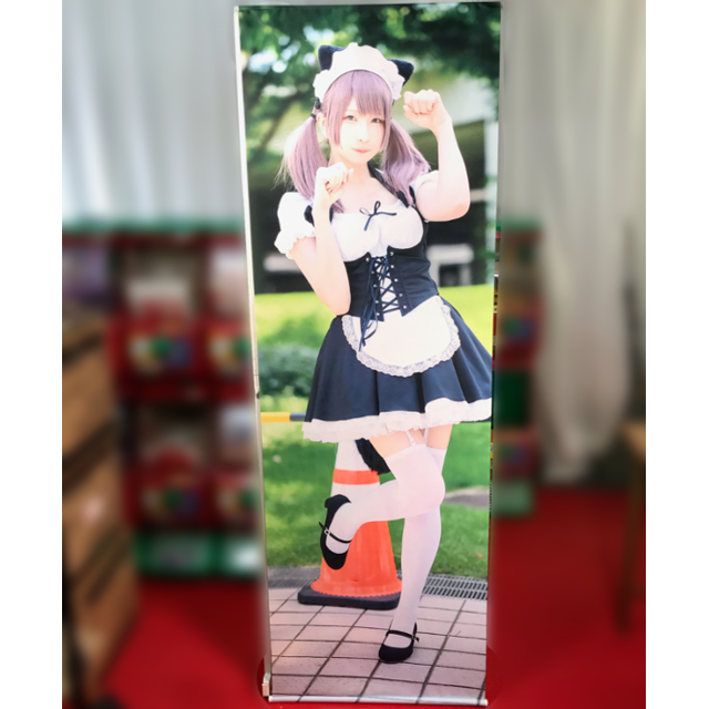 【作成】等身大タペストリー　1800×600mm