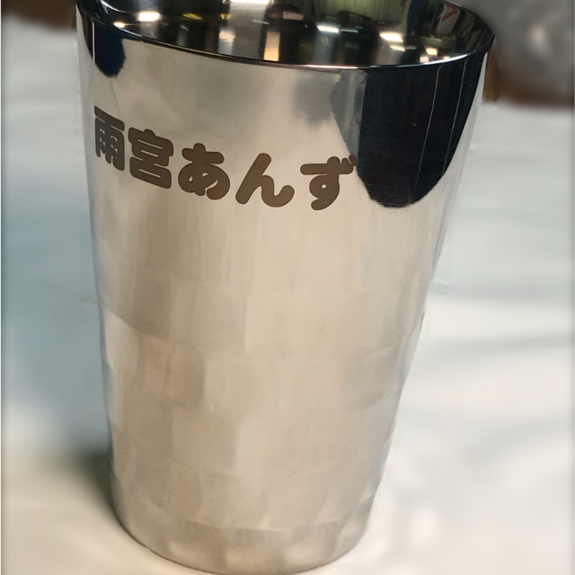 【作成】タンブラー　φ77×H105　素材/18-8ステンレススチール　満水容量:260ml　燕三条タンブラー　二重構造　保冷・保温効果