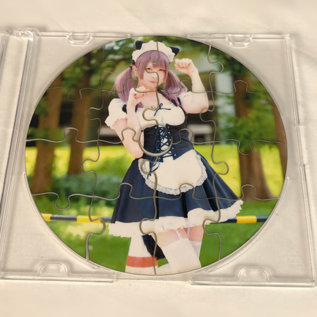 【作成】アクリルCDパズル