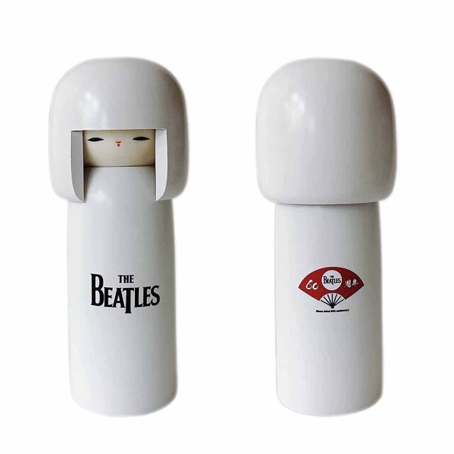 こけし　中　白色