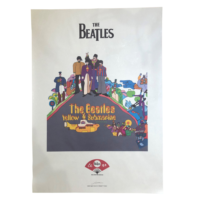 越前和紙ポスター(YELLOW SUBMARINE)