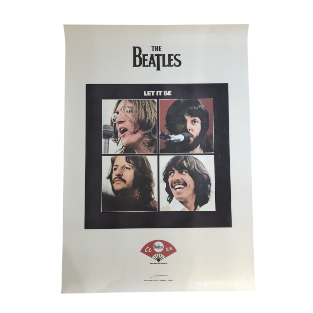 越前和紙ポスター(LET IT BE)