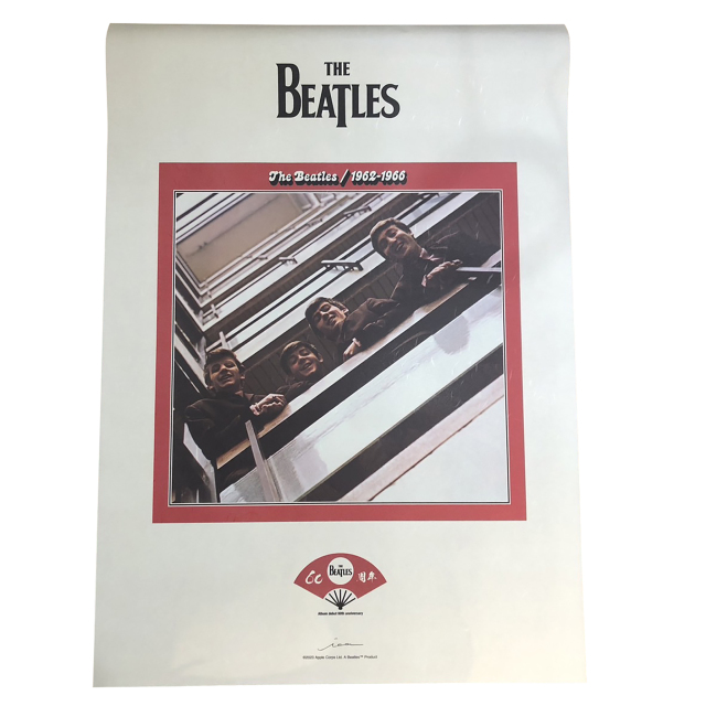 越前和紙ポスター(THE BEATLES 1962-1966)