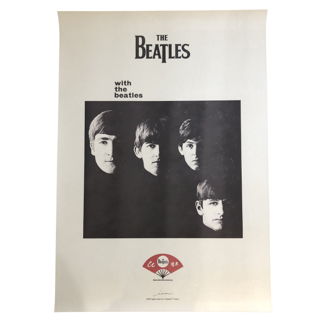 越前和紙ポスター(WITH THE BEATLES)