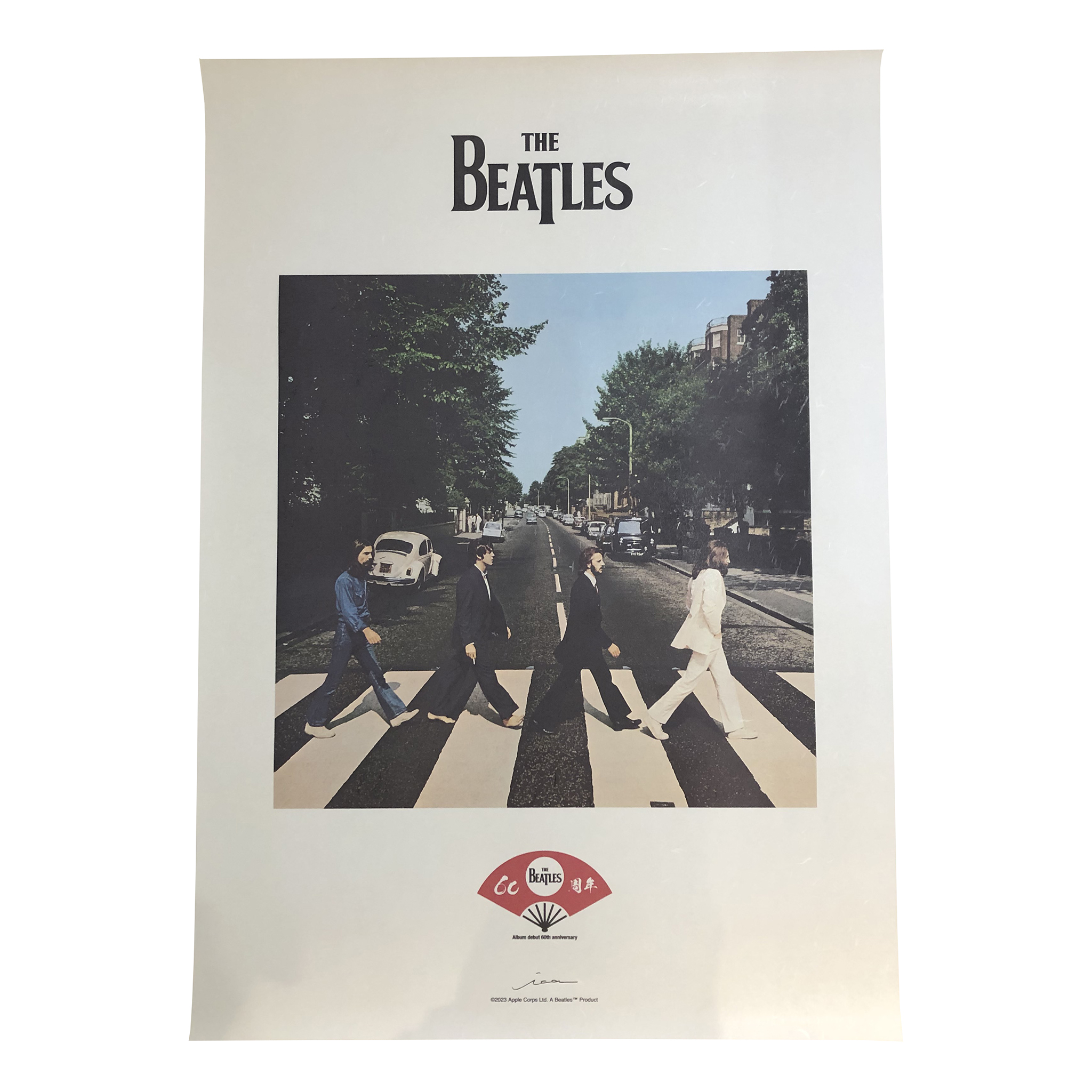 越前和紙ポスター(ABBEY ROAD)