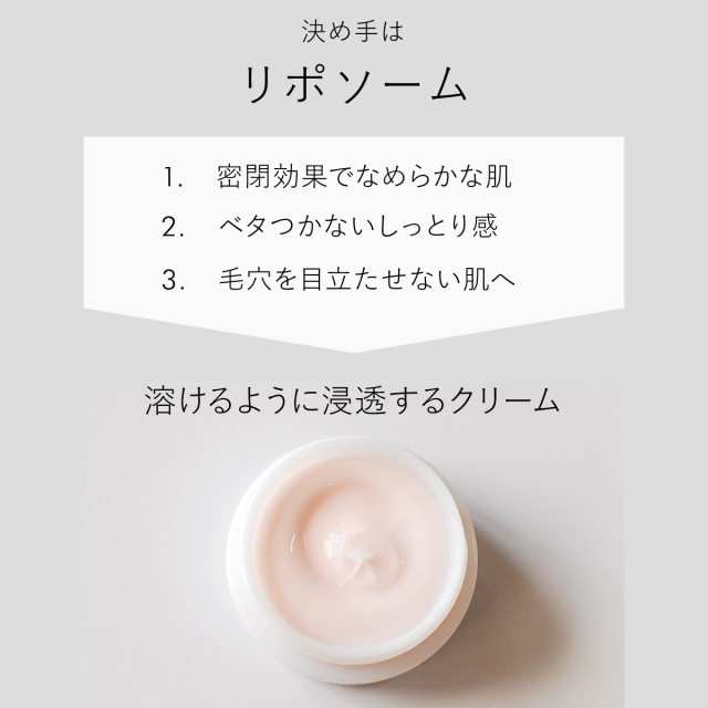 BA トリートメントクリーム 【美容クリーム】 決め手はリポソーム