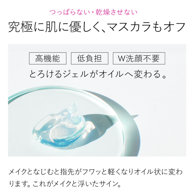 モイスチャー クレンジングジェル ‐ スーパーヒアルロン酸 配合
