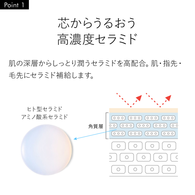 芯からうるおう 高濃度セラミド