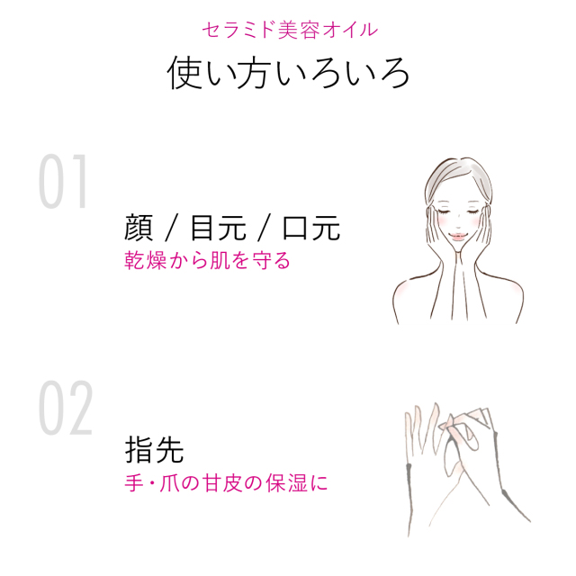 セラミドハーバルマルチオイル 《高濃度セラミド》顔・髪・全身