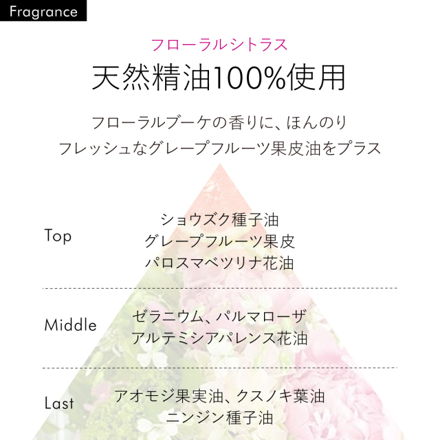 天然精油100%使用