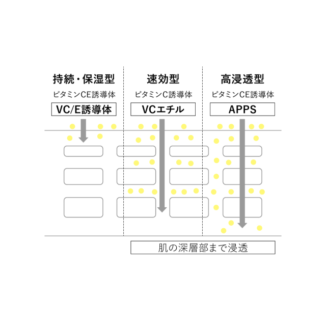 超浸透 《VCナノ化粧水》 ディープモイスト 透明白肌