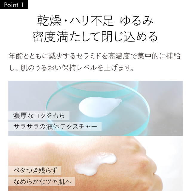 Wプラスセラム ‐ 濃厚セラミド 速効型ビタミンC誘導体 VCエチル 配合