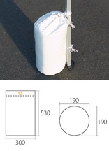 砂袋 　１５ｋｇ　かんたんテント用