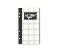 システム手帳　リフィル　バイブル　メモ帳ノート（5mm方眼）