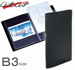 クリアファイル　クリアブック　B3