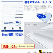 ルーズリーフB5