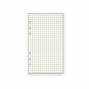 システム手帳　リフィル バイブル ノート方眼罫　