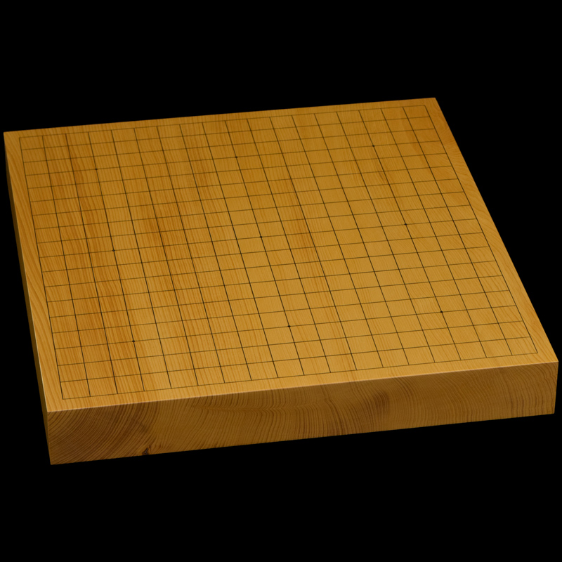 本榧　碁盤　囲碁 本榧1寸卓上碁盤セット（ハギ盤・上） | 前川榧碁盤店