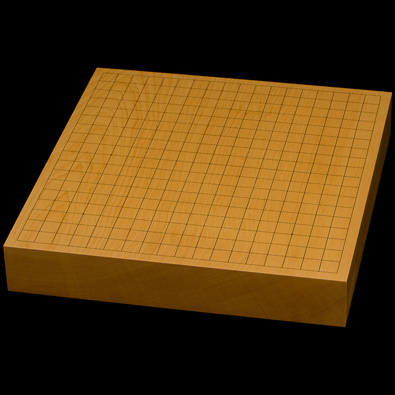 本榧卓上碁盤　2寸3分（一枚板・木裏）　gb20335