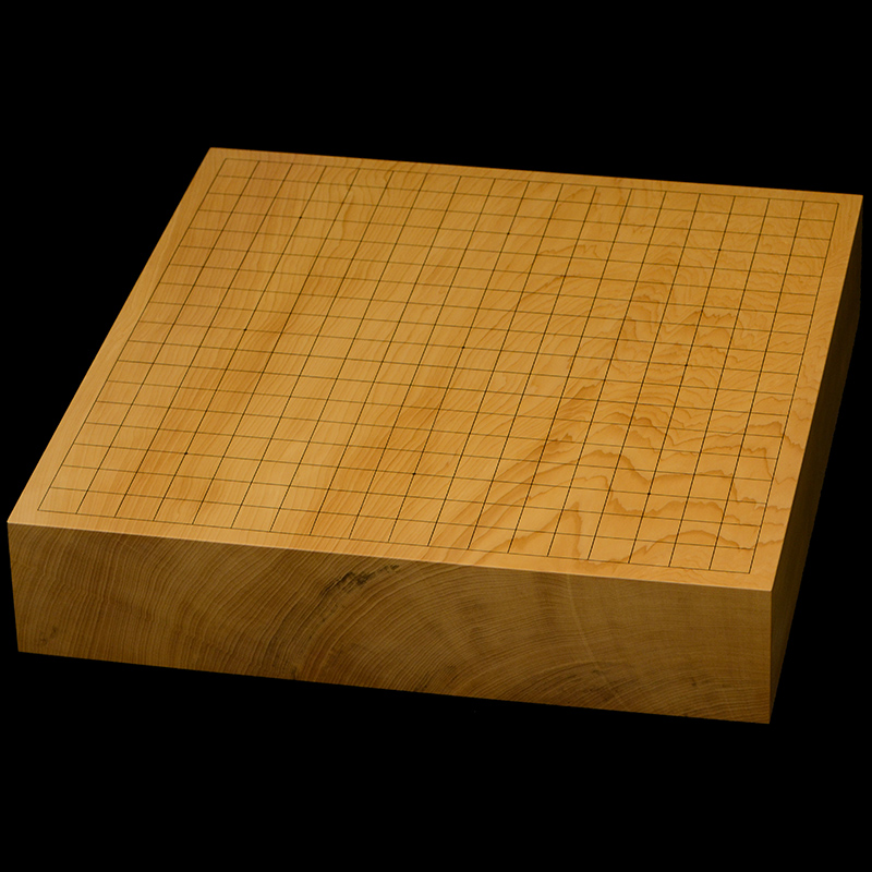 本榧卓上碁盤　2寸9分（一枚板・木表）　gb20342