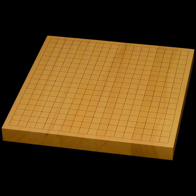 国産本榧卓上碁盤　1寸3分（ハギ盤）　gt10050