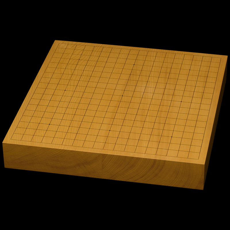 本榧卓上碁盤　2寸1分（ハギ盤）　gt20064