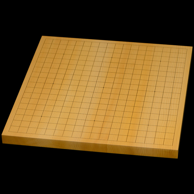 国産本榧卓上碁盤　9分（ハギ盤）　gt10043