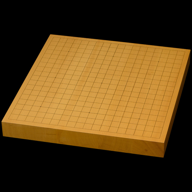 国産本榧卓上碁盤　1寸6分（ハギ盤）　gt10045