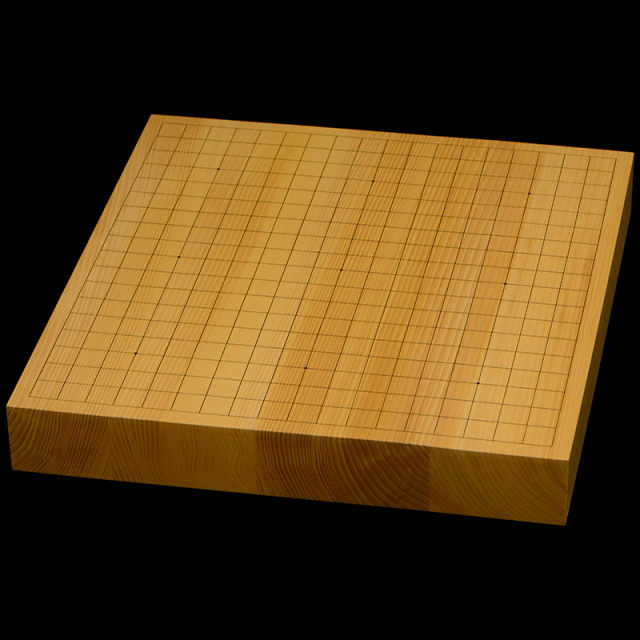 国産本榧卓上碁盤　2寸（ハギ盤）　gt20063