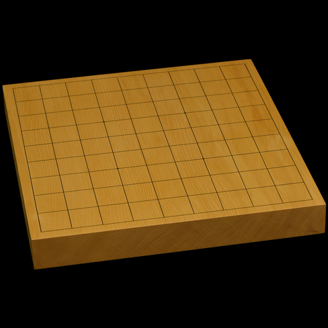 本榧卓上将棋盤　1寸3分（一枚板・天柾）　sb10406