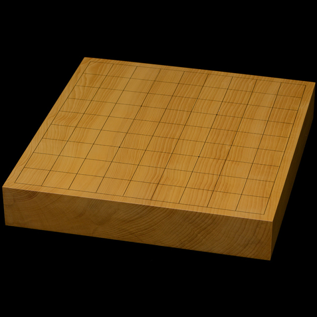 本榧卓上将棋盤　1寸9分（一枚板・追柾）　sb10441
